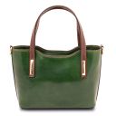 Amelia Leather Tote Green TL142406