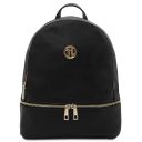 TL Bag Soft Leather Backpack Black TL142280