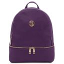 TL Bag Mochila en Piel Suave Violeta TL142280