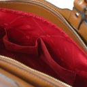 TL Bag Saffiano Leather Tote Cognac TL141696