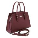 TL Bag Sac à Main en Cuir Bordeaux TL142147