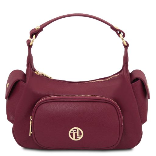 Olivia Borsa a Mano in Pelle Bordeaux TL142396