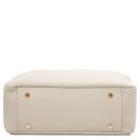 Amy Shopping Tasche aus Weichem Leder Beige TL141021