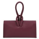 TL Bag Leather Clutch Bordeaux TL141990