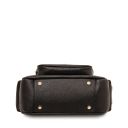 Olivia Handtasche aus Leder Schwarz TL142396