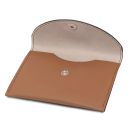 Leather Business Card / Credit Card Holder Cognac TL142417