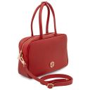 Vivian Handtasche aus Leder Lipstick Rot TL142368