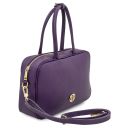 Vivian Handtasche aus Leder Lila TL142368