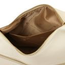 Sophie Schultertasche aus Leder Beige TL142367