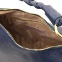 Sophie Schultertasche aus Leder Dunkelblau TL142367