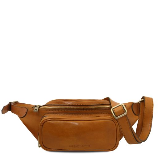 Leather Fanny Pack Мед TL141797