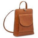 Paris Small Leather Backpack for Women Мед TL142410