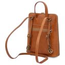 Paris Small Leather Backpack for Women Honey TL142410