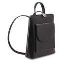 Paris Small Leather Backpack for Women Черный TL142410