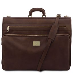 Papeete Garment Leather bag Dark Brown TL142337