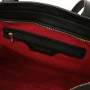 Blake Borsa al Hombro en Piel Suave Negro TL142411