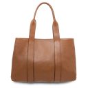 Callie Sac Bandoulière en Cuir Souple Cognac TL142415