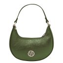 Pixie Borsa a Mano in Pelle Metallic con Tracolla a Catena Verde Foresta TL142413