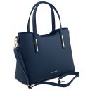 Olimpia Leather Tote Темно-синий TL141412