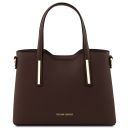 Olimpia Leather Tote - Small Size Coffee TL141521