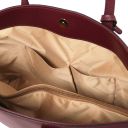 TL Bag Borsa Shopping in Pelle Bordeaux TL141828