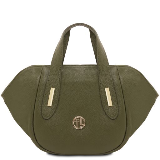 Dana Leather Handbag Forest Green TL142414