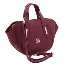 Dana Leather Handbag Bordeaux TL142414