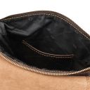 Jimmy Sac Pour Homme en Cuir Avec Poche Frontale Marron foncé TL141407