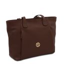 Blake Soft Leather Shoulder bag Coffee TL142411