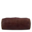 Antigua Sac de Voyage/Housse de Transport Vêtements en Cuir Marron foncé TL142341