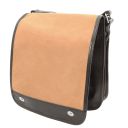 TL Messenger Borsa a Tracolla 2 Scomparti Nero TL141255