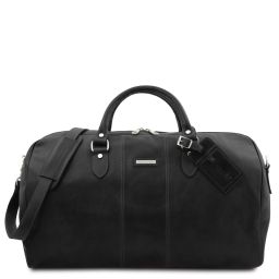 Lisbona Maleta de Viaje en Piel - Modelo Grande Negro TL141657