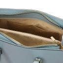 TL Bag Borsa a Spalla in Pelle Celeste TL142037