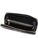 Maddalena Borsa Secchiello in Pelle ed Esclusivo Portafogli in Pelle zip Around Nero TL142444