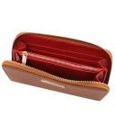 Maddalena Borsa Secchiello in Pelle ed Esclusivo Portafogli in Pelle zip Around Cognac TL142444