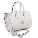 Layla Bauletto in Pelle Bianco TL142399