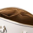 Layla Leather Duffle bag White TL142399
