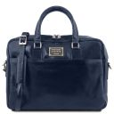 Urbino Borsa Porta Computer da Lavoro in Pelle Blu scuro TL141241