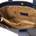 Callie Borsa a Spalla in Pelle Morbida Blu scuro TL142415