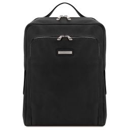 Bangkok Zaino Porta Computer in Pelle Nero TL141793