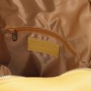 TL Bag Mochila en Piel Suave Amarillo pastel TL142280