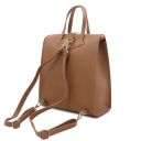 TL Bag Sac à dos Pour Femme en Cuir Caramel TL142211
