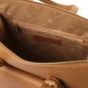 TL Bag Sac à dos Pour Femme en Cuir Caramel TL142211
