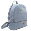 TL Bag Zaino in Pelle Morbida Celeste TL142280