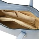 Olimpia Bolso en Piel - Misura Pequeña Azul claro TL141521