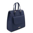TL Bag Leather Backpack for Women Dark Blue TL142211