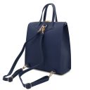 TL Bag Sac à dos Pour Femme en Cuir Bleu foncé TL142211