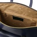 TL Bag Leather Backpack for Women Dark Blue TL142211