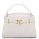 Maisy Bolso en Piel Blanco TL142394