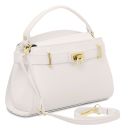 Maisy Borsa a Mano in Pelle Bianco TL142394